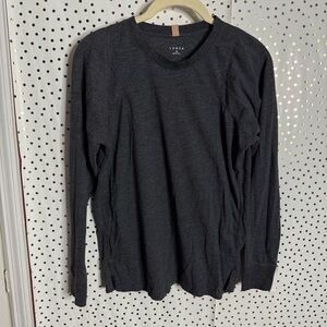Lunya Black Long Sleeve Shirt